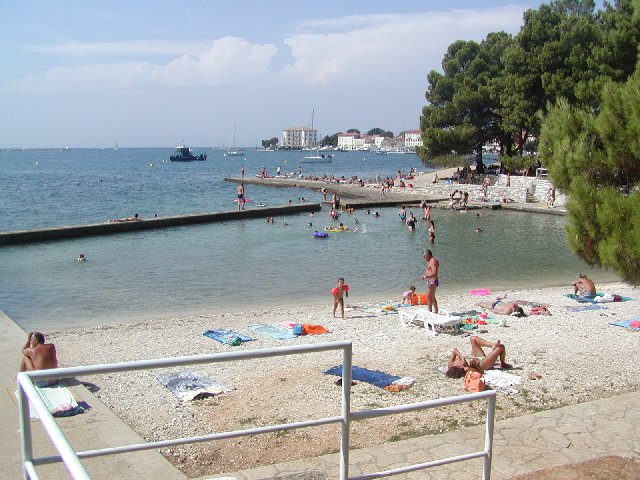 Badestrand in Proec