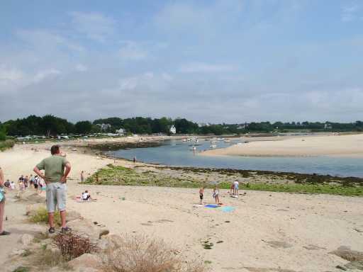 Ebbe vor Campingplatz