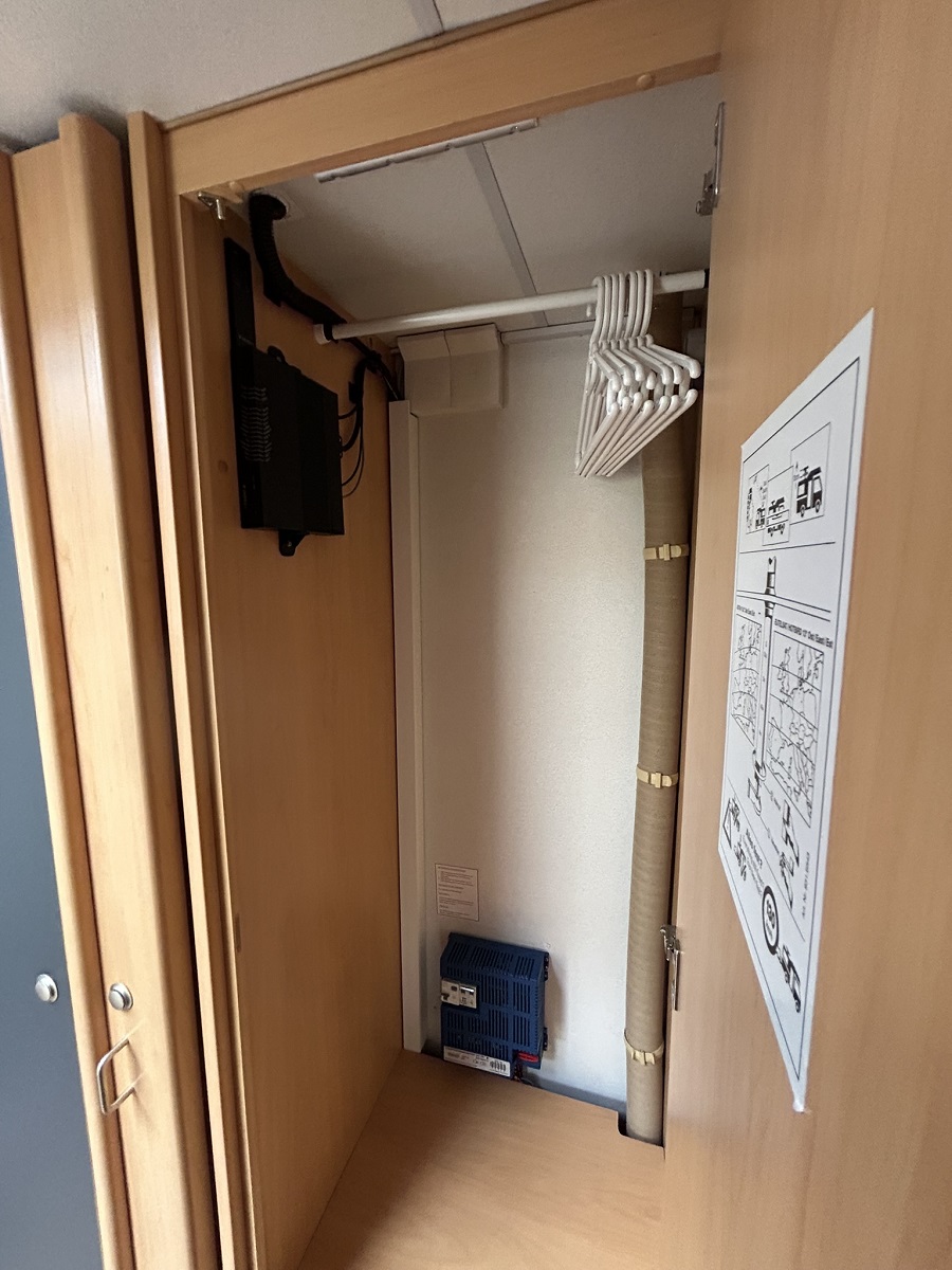 Self Sat3 Receiver im Schrank